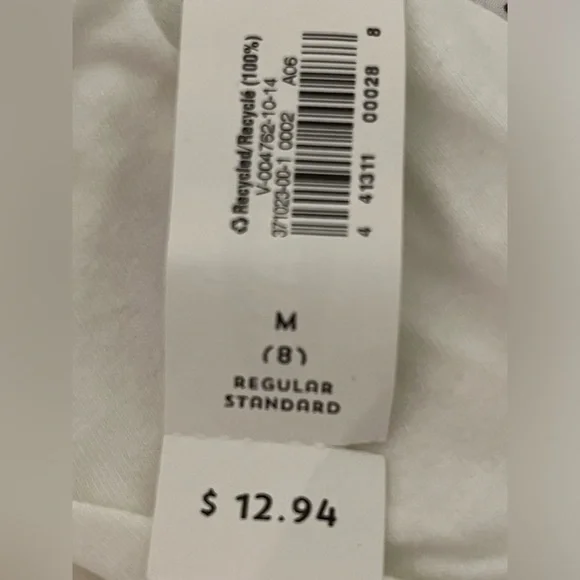 Old Navy Girls Green/White Ombré Skort Size Medium (8) NWT - Picture 5 of 6